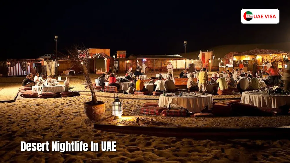 Desert Nightlife In UAE